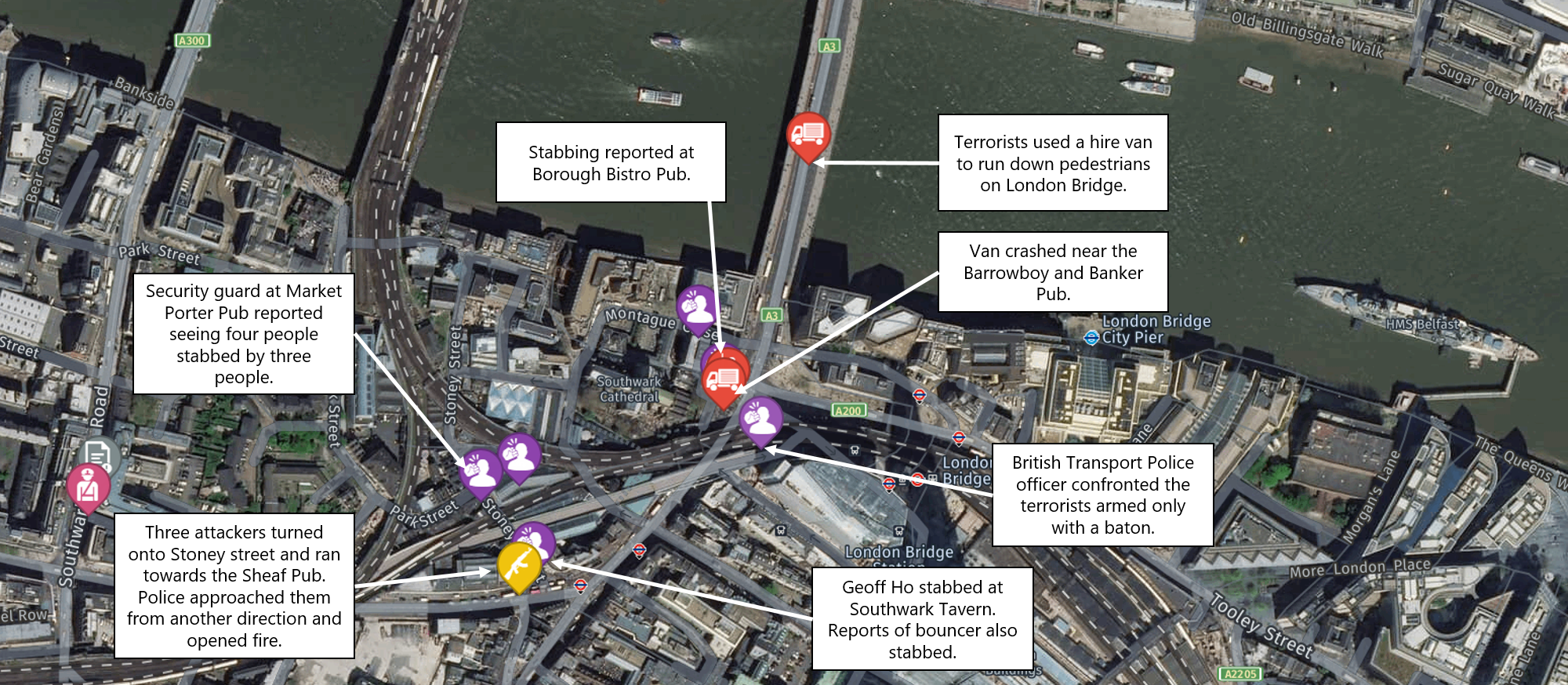 London Bridge Terrorist Attack - 3rd June 2017 - Intelligence Fusion