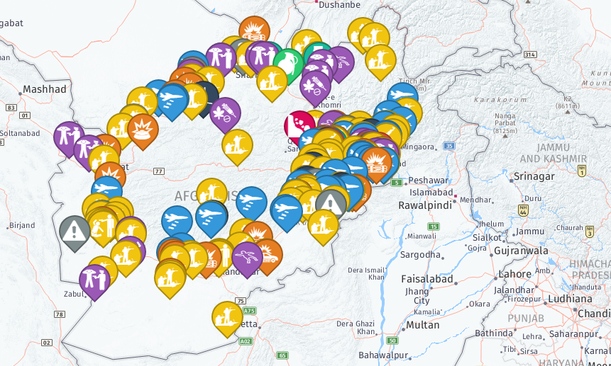 Significant incidents in Afghanistan between the 18th of September and the 9th of October.