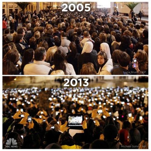Comparing the use of technology in major events since the rise of social media