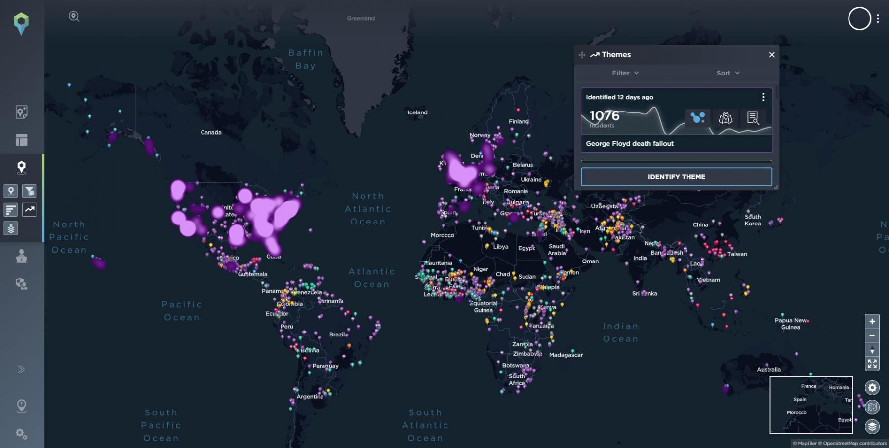 George Floyd Heatmap