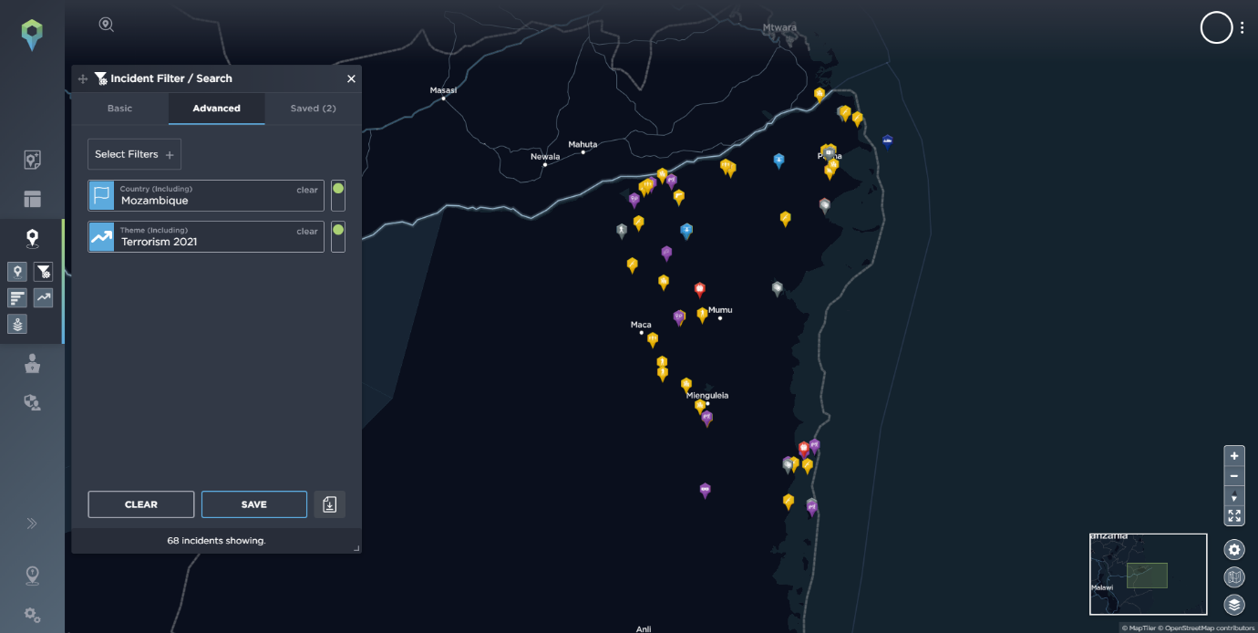 mozambique terrorist attacks 2021