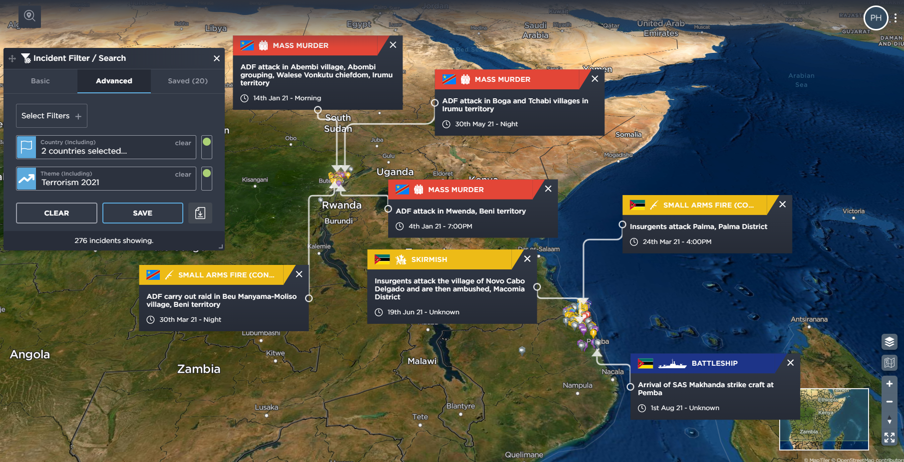 Islamic State Central Africa Province ISCAP ISIS Mozambique terrorism DRC Congo