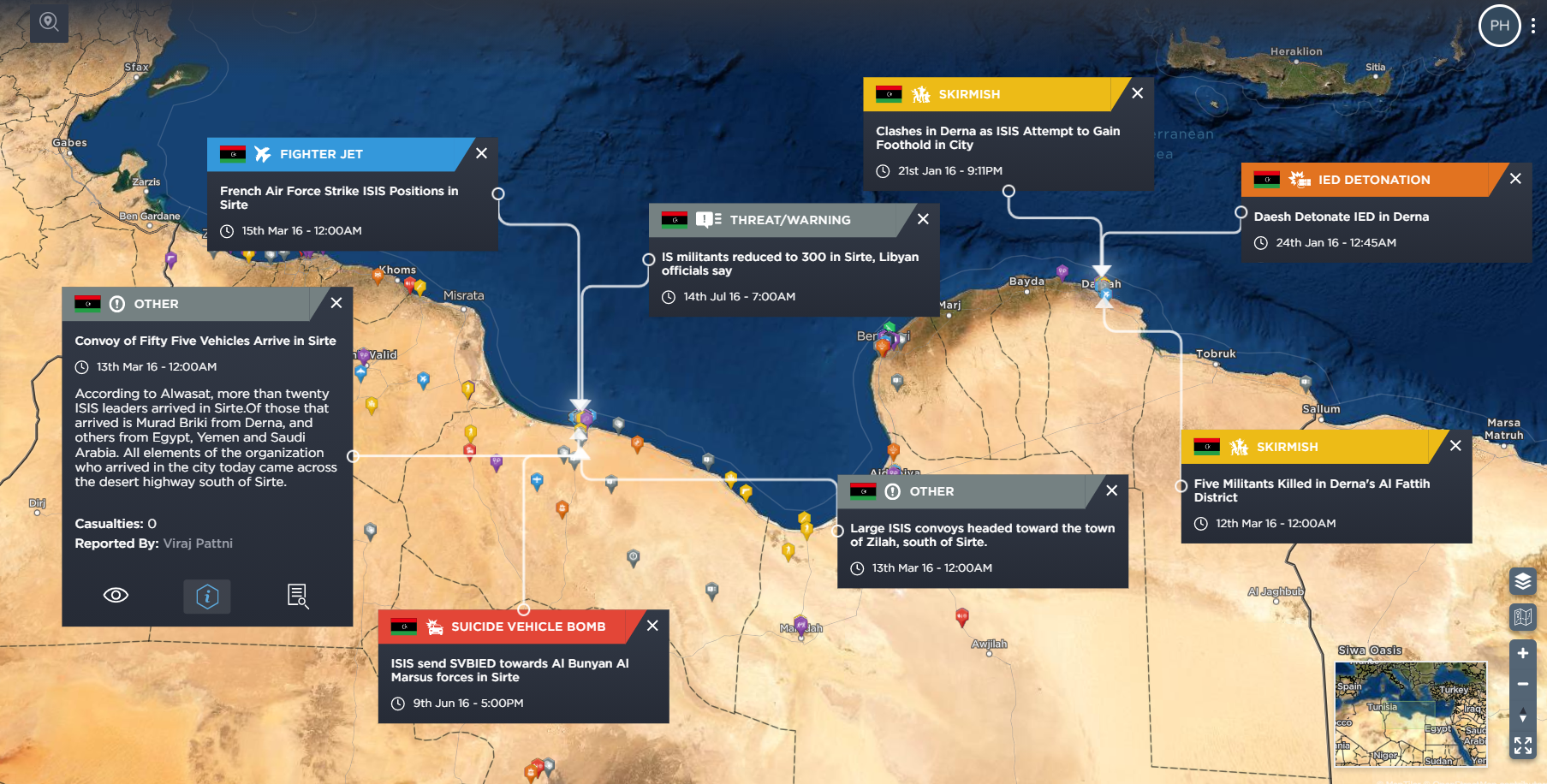 ISIS in Libya Islamic State in Libya rise and fall