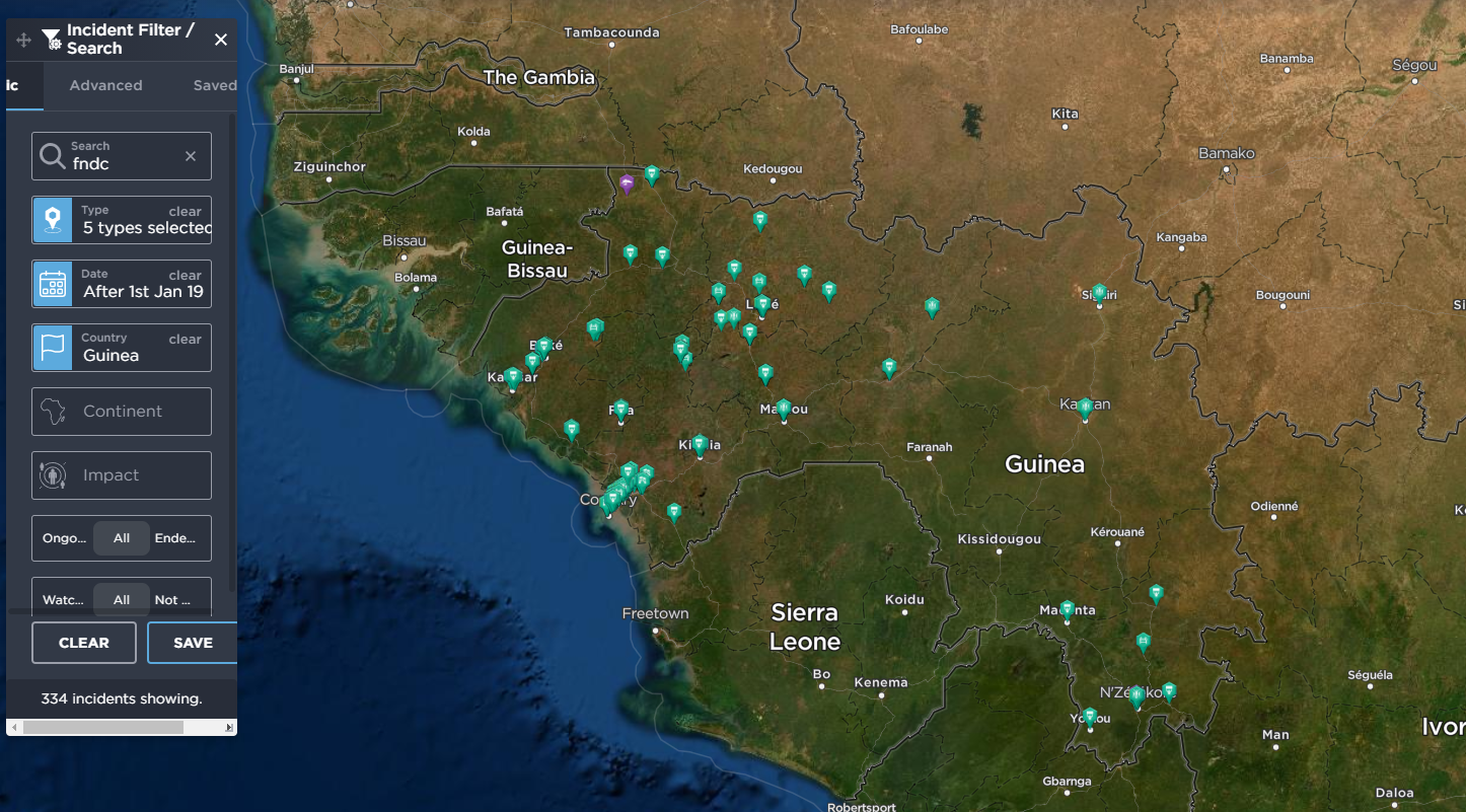 guinea coup protests fndc