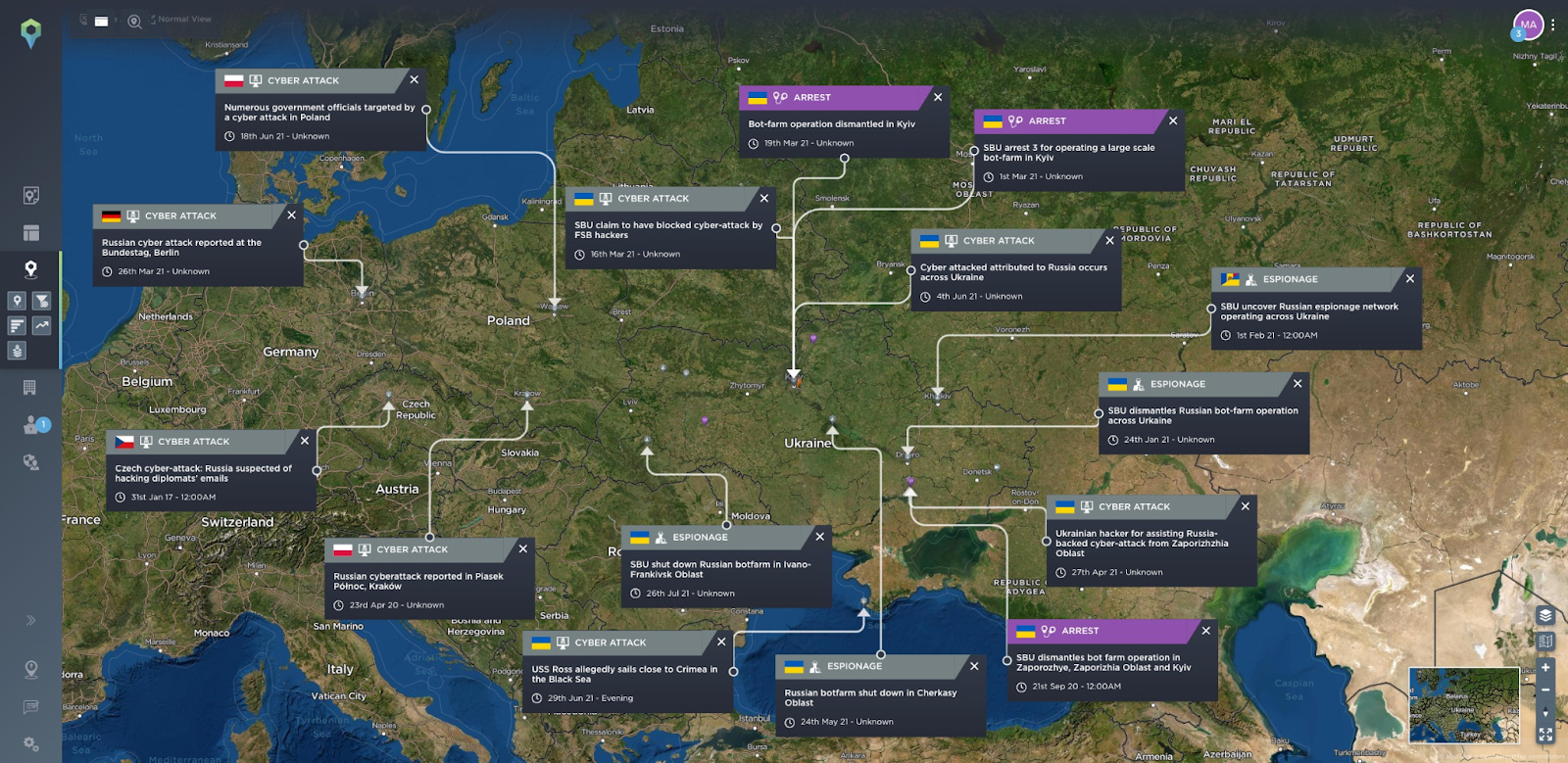 Russia disinformation fake news bot farms Europe Nordstream 2 pipeline