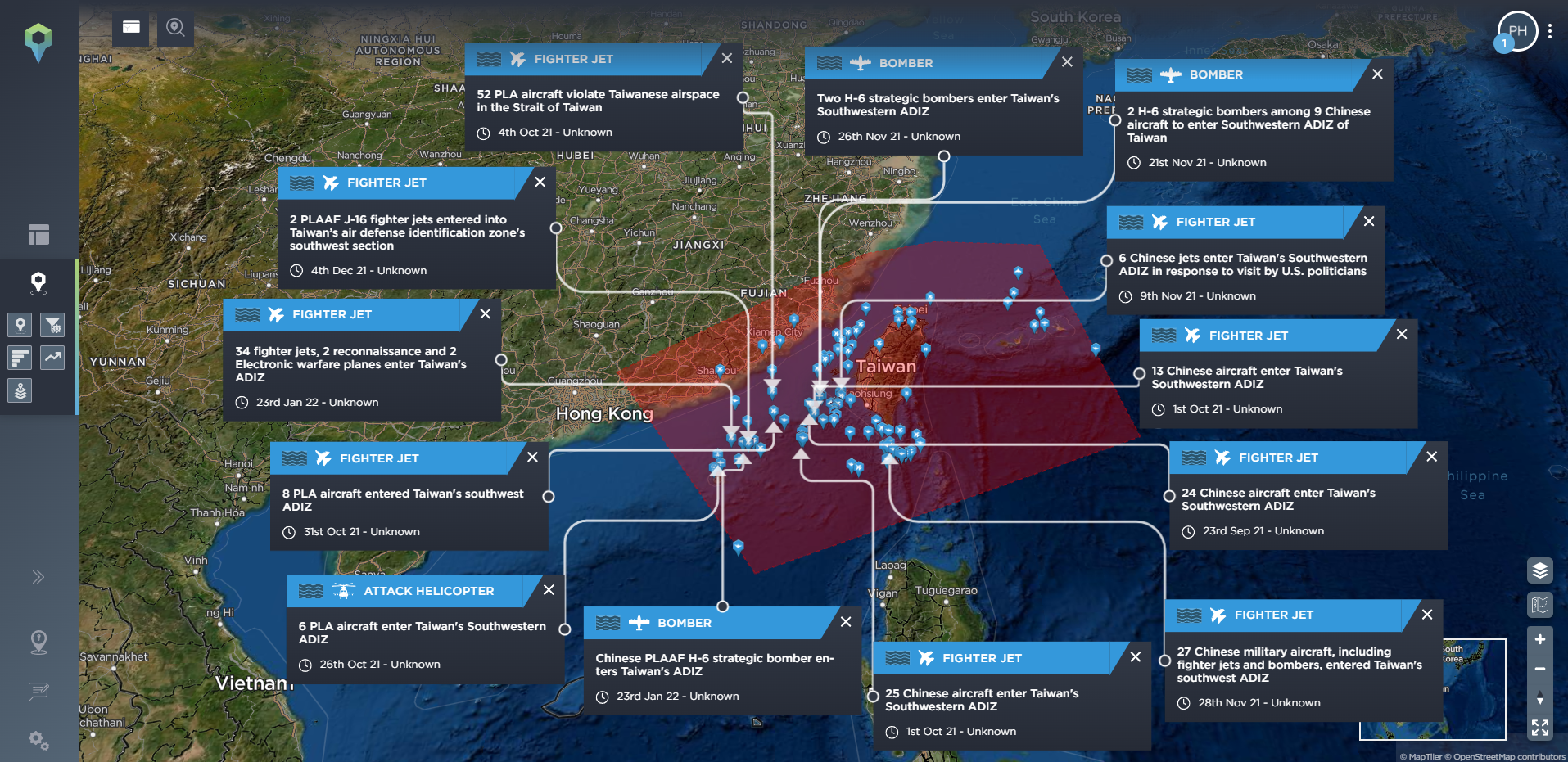 Chinese politics geopolitics foreign affairs taiwan reunification airspace violations