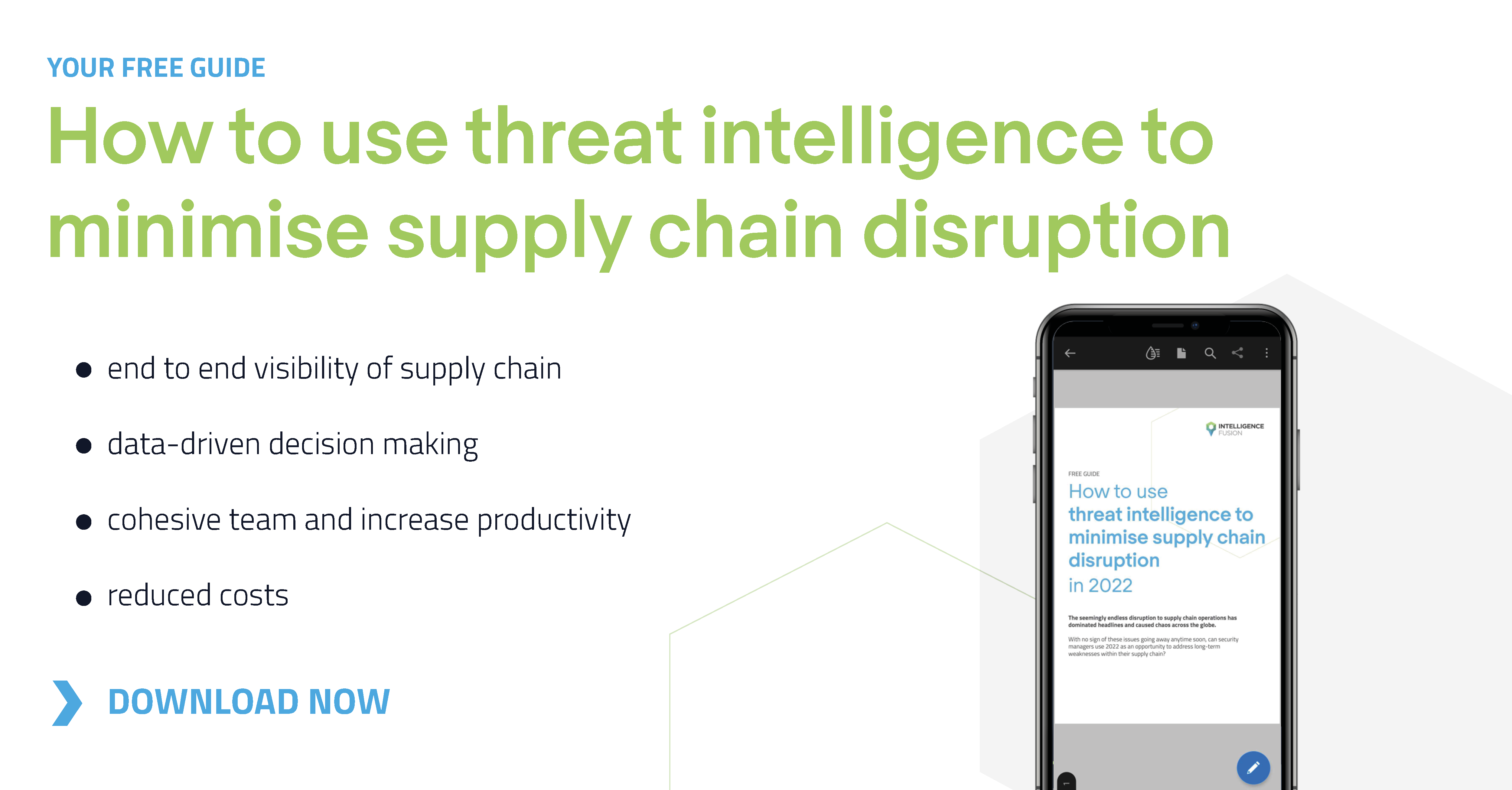 How utilising threat intelligence can help security managers minimise supply chain disruption in 2022