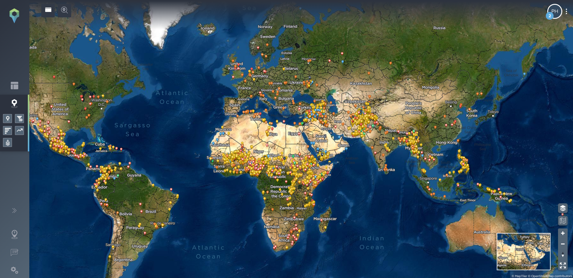 how to track armed conflict using threat intelligence software