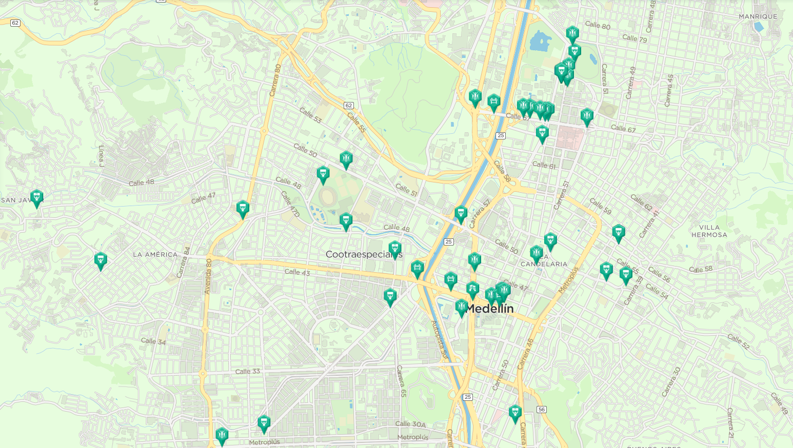 Protests in Medellin areas affected security outlook