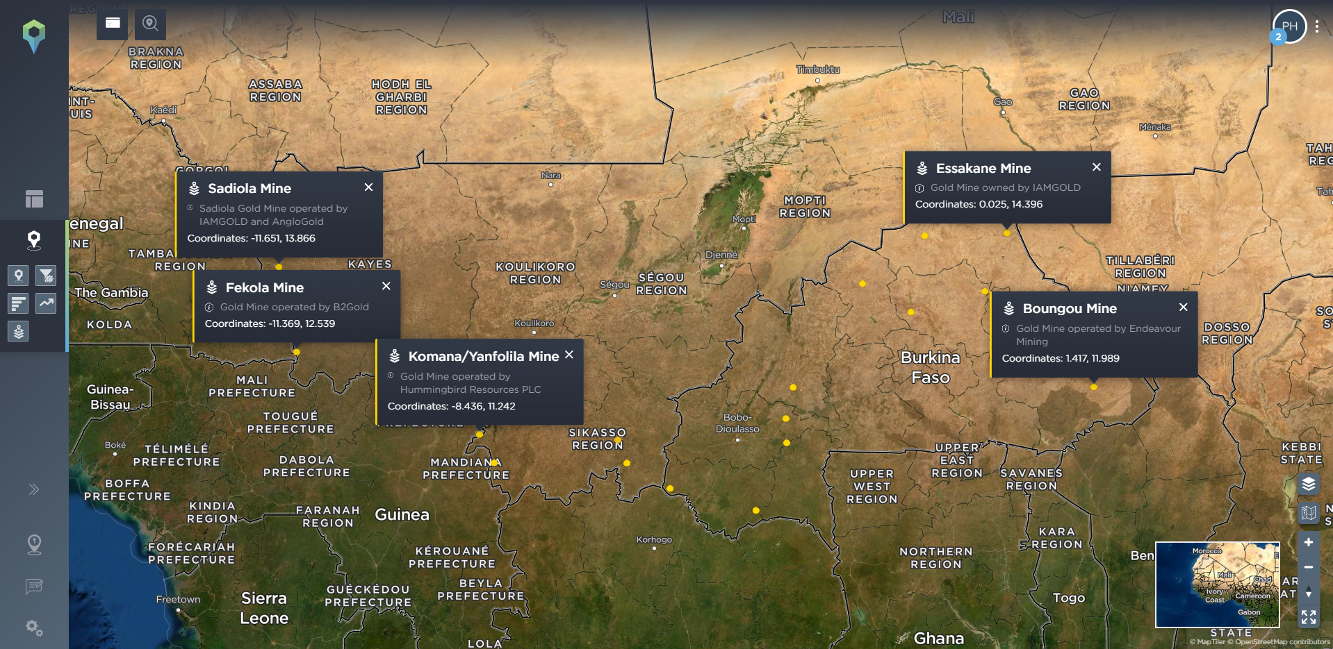 asset protection tracking armed conflict near areas of operation for businesses using threat intelligence software
