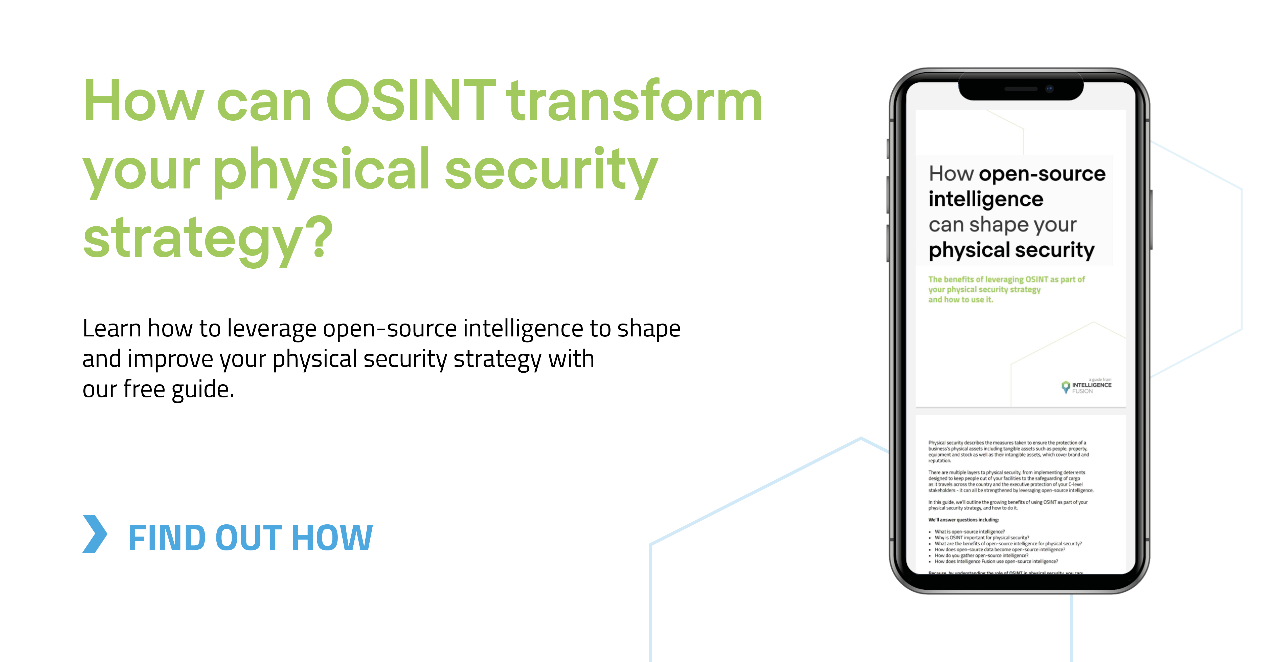 How to use open-source intelligence for physical security