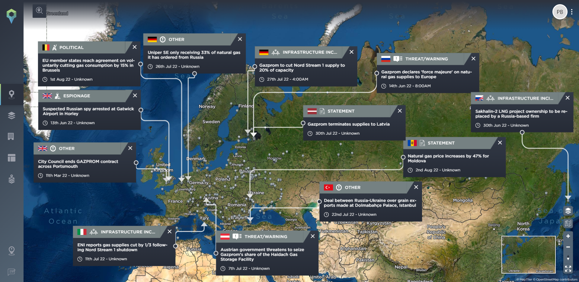 Europe Russia sanctions energy