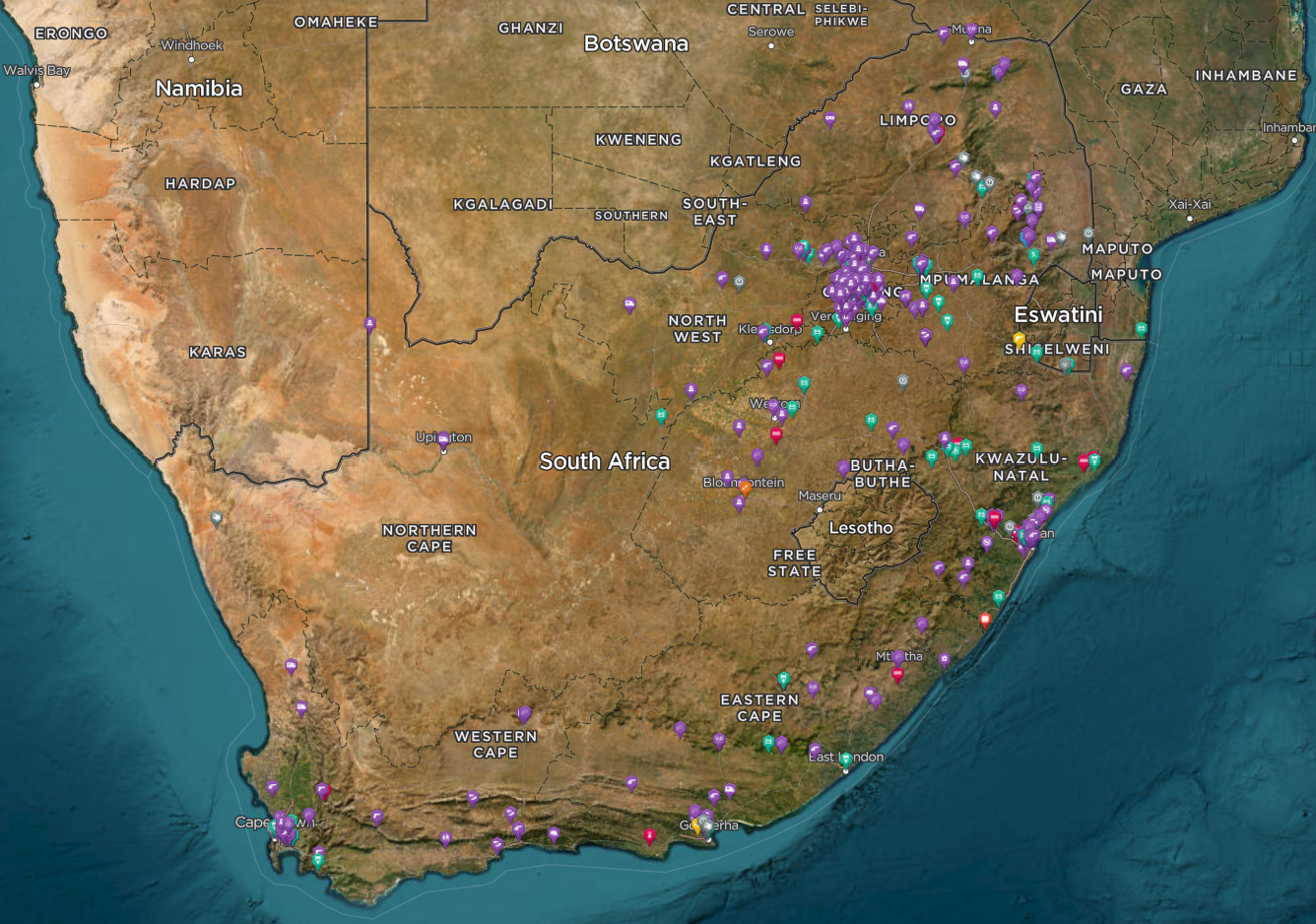 national shutdown in South Africa