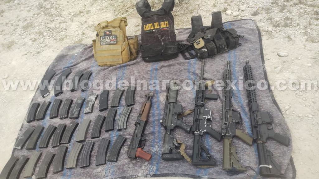 Cartel hitmen arrested and weapons seized Mexico, blogdelnarcomexico