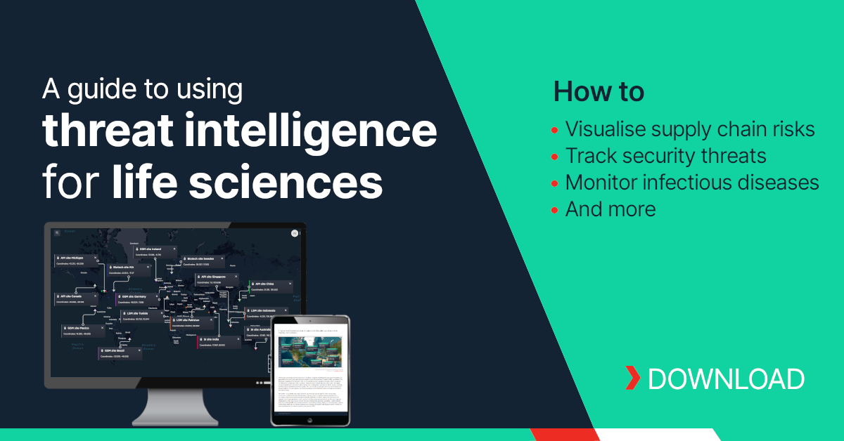 A guide to threat intelligence for life sciences