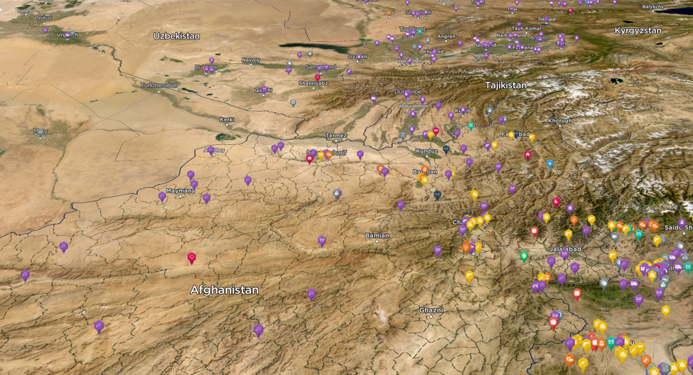 Central Asia threat intelligence