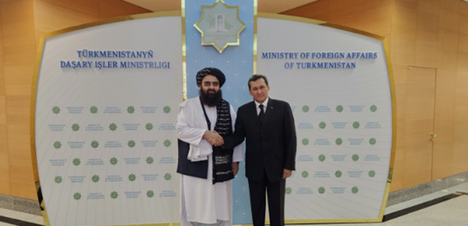 Turkmen and Taliban ministers