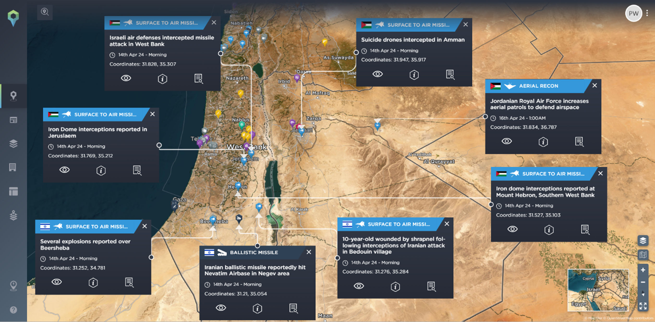 Iran missiles drone attacks on Israel