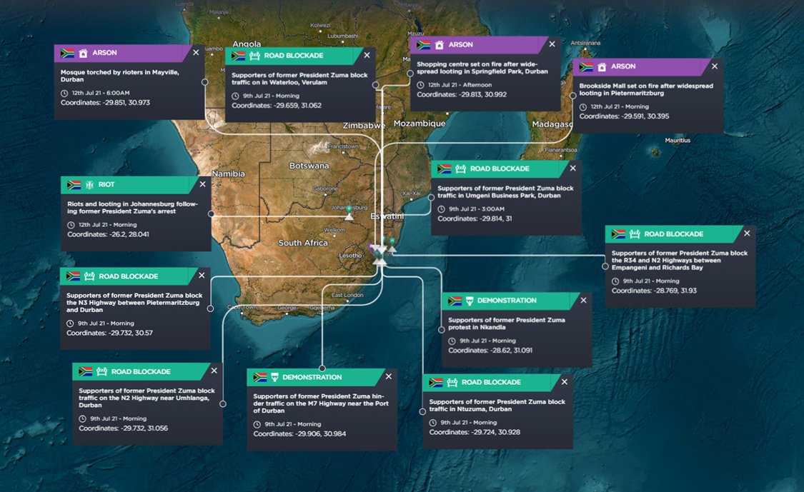 kwazulu natal violence